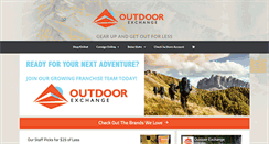 Desktop Screenshot of outdoor-exchange.com